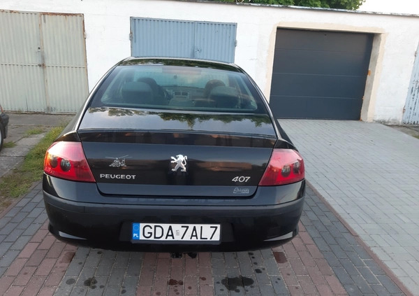 Peugeot 407 cena 5900 przebieg: 346730, rok produkcji 2005 z Biały Bór małe 4